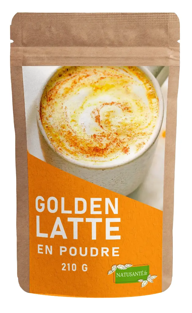 Golden latte (Lait d'or) en poudre Bio - 210 g