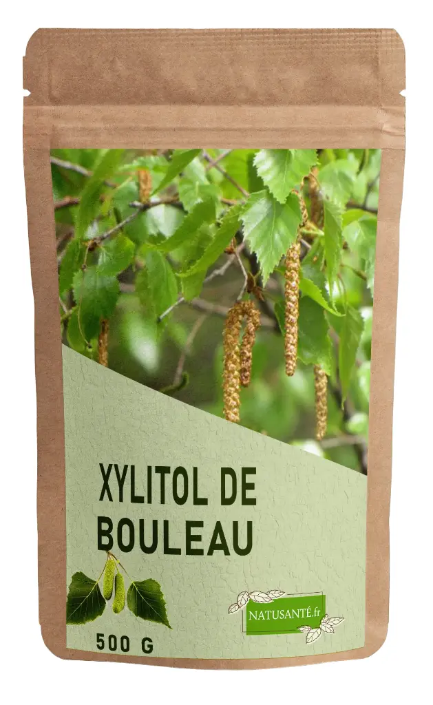 🌿 Xylitol en poudre – Sucre de bouleau – 500 g
