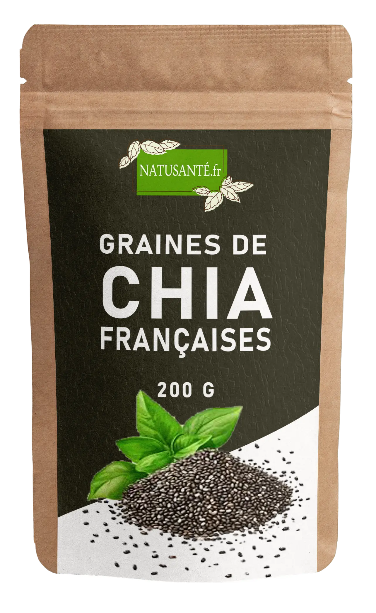 Graines de chia françaises Bio - 200 g