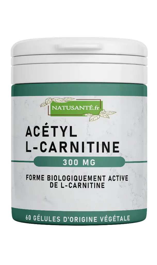 Acétyl-L-Carnitine  300 mg - 60 gélules
