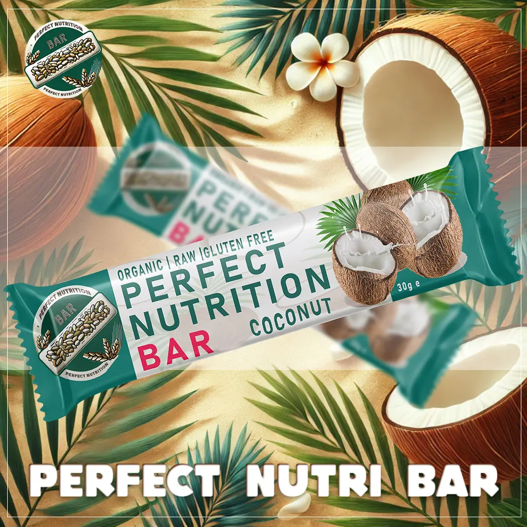 🥥 Perfect Nutrition Bar – Noix de Coco – 40 g