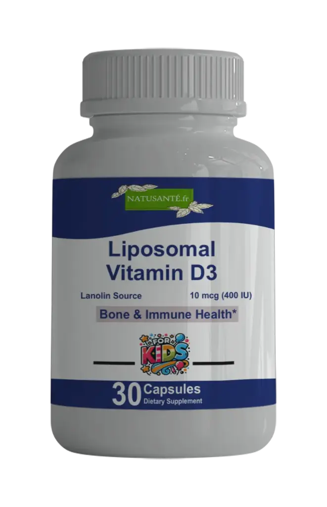 Vitamine D3  Liposomale - 400 UI   30 Capsules