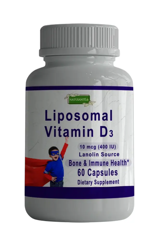 Vitamine D3 Liposomale Enfants - 400 UI - p60 Capsules