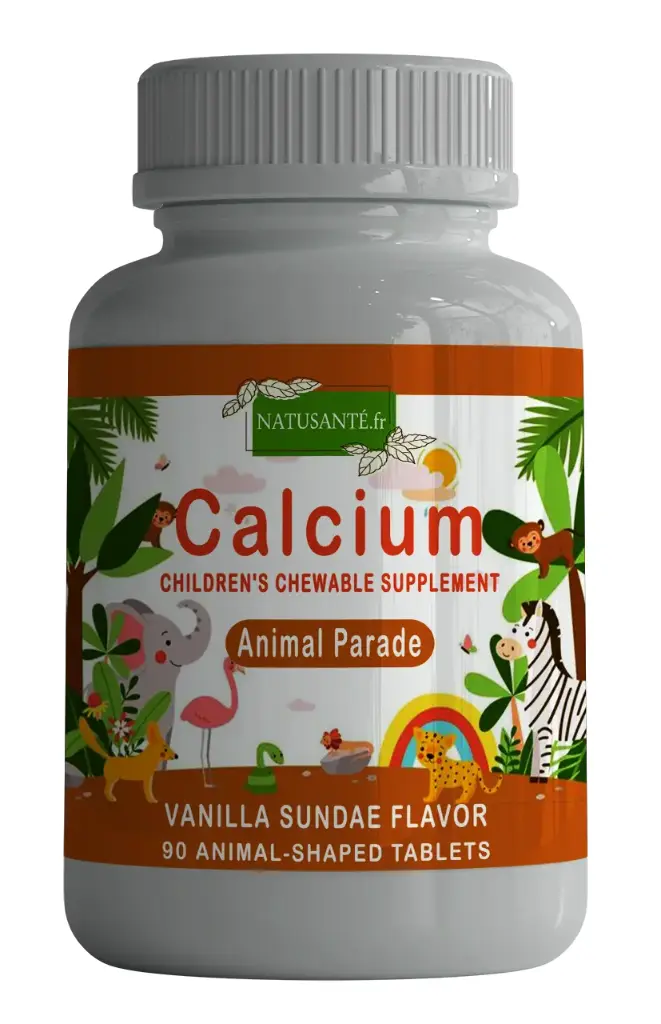 Calcium Enfants – Animal Parade – 90 comprimés à croquer