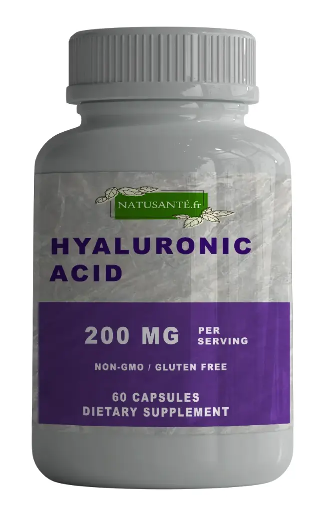 Acide Hyaluronique 200 mg,  60 capsules