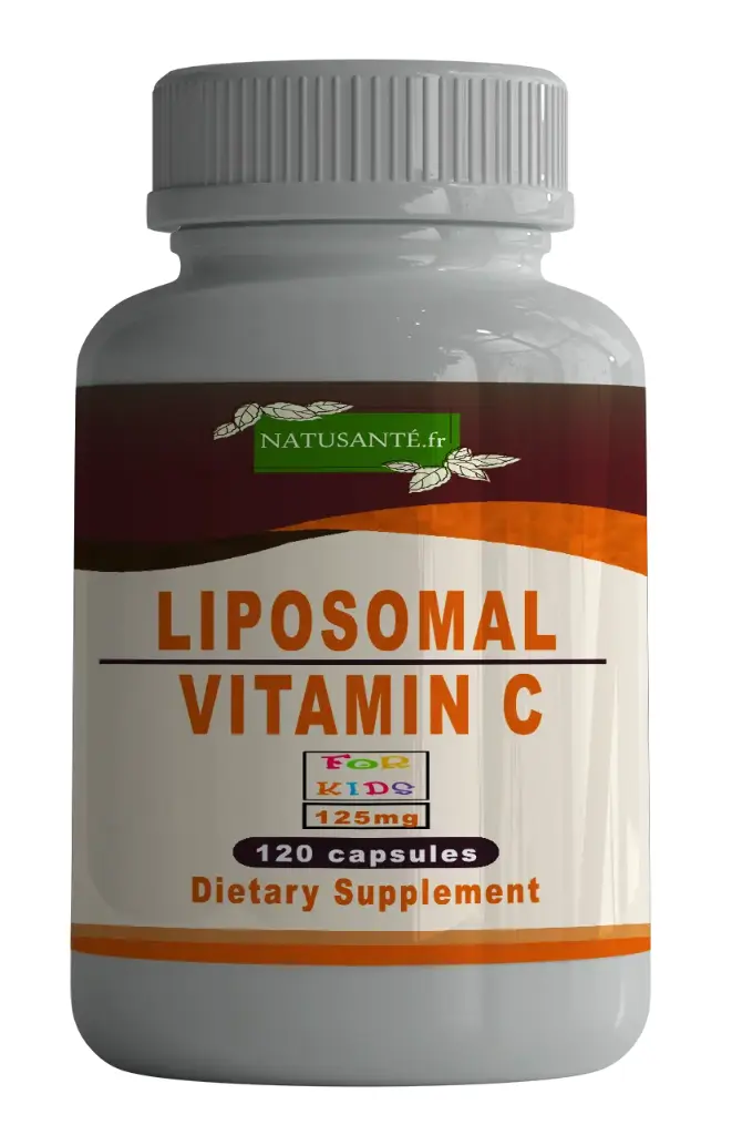 Liposomal Vitamin C Kids – 125 mg  120 Capsules