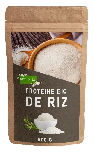 Protéines de Riz en Poudre Bio – 500 g