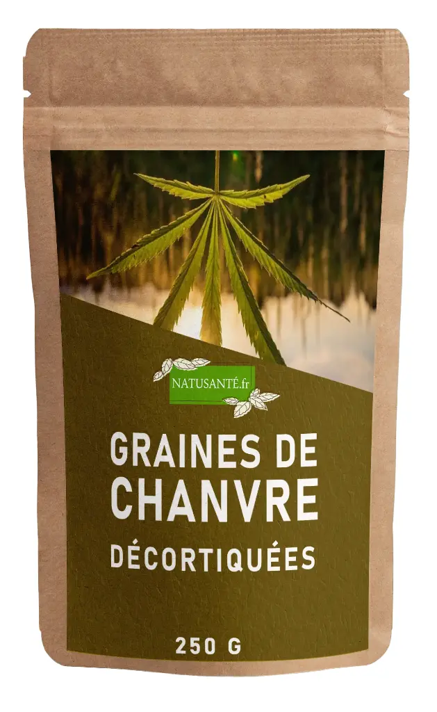 Graines de chanvre décortiquées Bio - 250 g