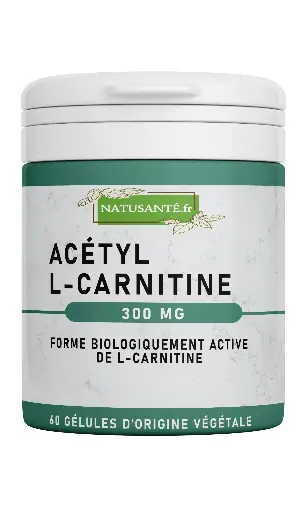 Acétyl-L-Carnitine  300 mg - 60 gélules