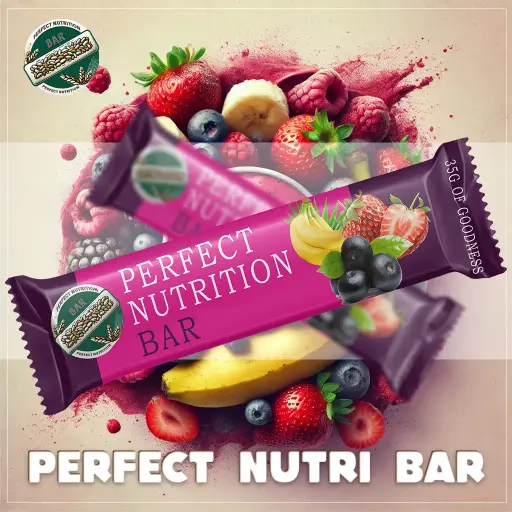 🍓 Perfect Nutrition Bar Açaï, Fraise & Banane – 40 g