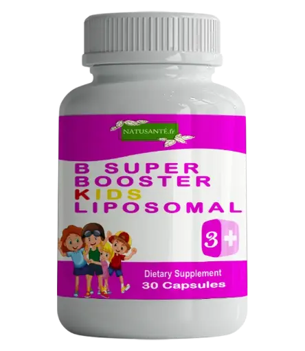 B SUPER BOOSTER KIDS LIPOSOMAL - 30 Capsules