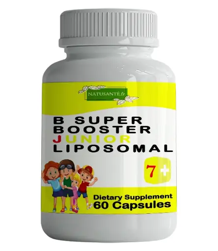 B SUPER BOOSTER JUNIOR LIPOSOMAL – 60 Capsules